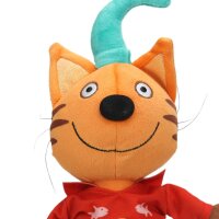 Кот Компот в пляжной одежде Мягкая игрушка Три кота A20156-17-25 Мульти-Пульти