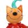 Кот Компот в пляжной одежде Мягкая игрушка Три кота A20156-17-25 Мульти-Пульти