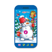 Мини - смартфончик Веселый снеговик