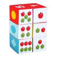 Кубики Мякиши Три Кота. Математика