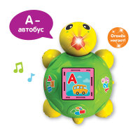 Музыкальная игрушка Азбука с Черепашкой (жёлтая)